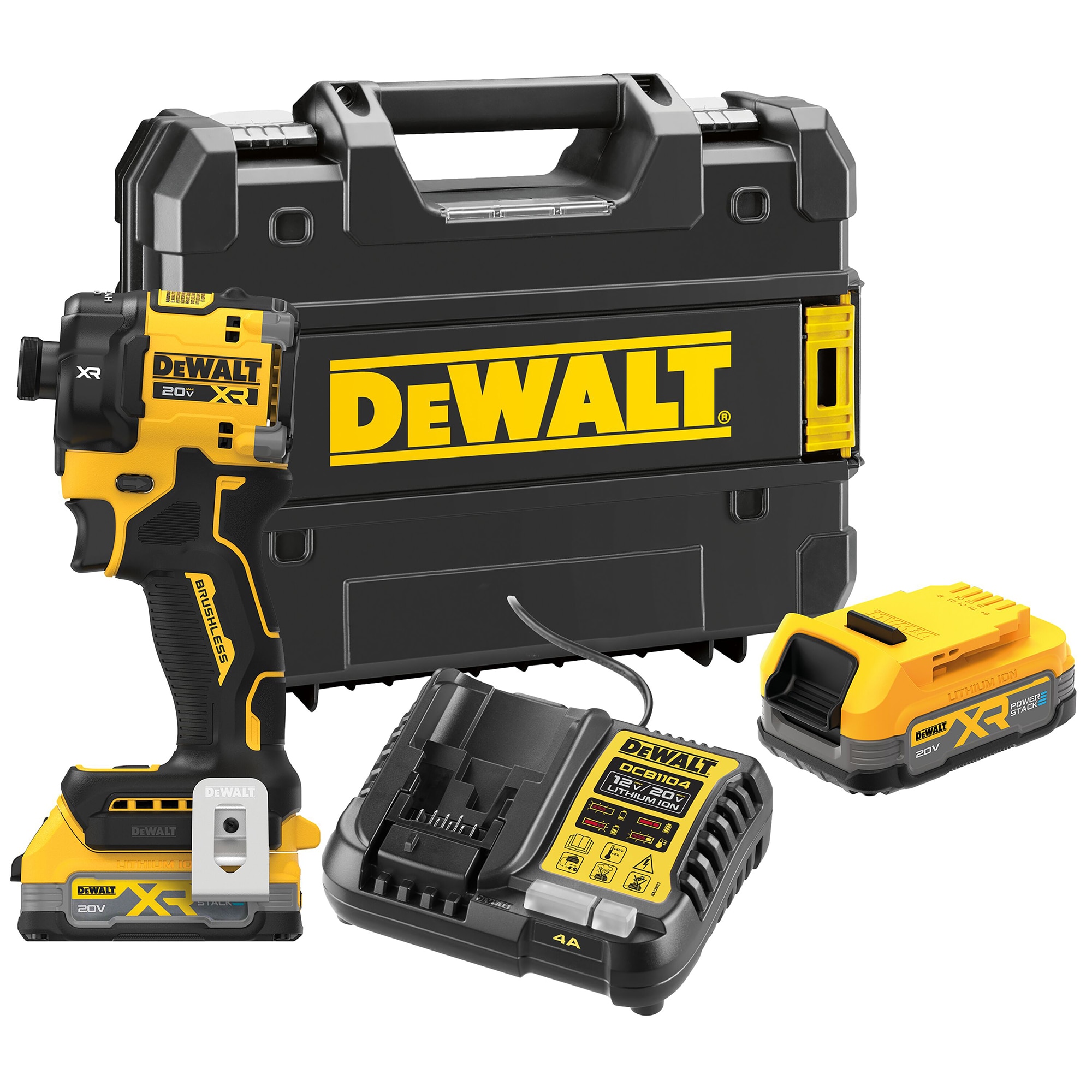 Masina de insurubat cu sistem hidraulic pe acumulator DeWALT DCF870E2T, 18V XR, motor fara perii, 1/4 inch, iluminare LED, cuplu 50 Nm, sistem hidraulic silentios, 3000 RPM, 4500 p