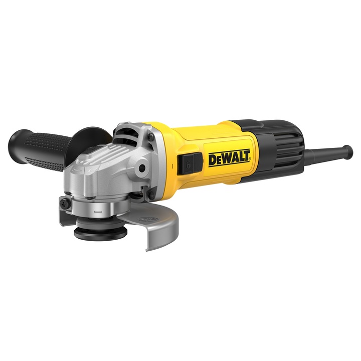 Polizor unghiular (flex) electric DeWALT DWE4036, 230V, putere 750W, diametru disc 115 mm, 11800 RPM, sistem prindere M14, protectie repornire accidentala, cablu lungime 2.5 m, usor si fiabil