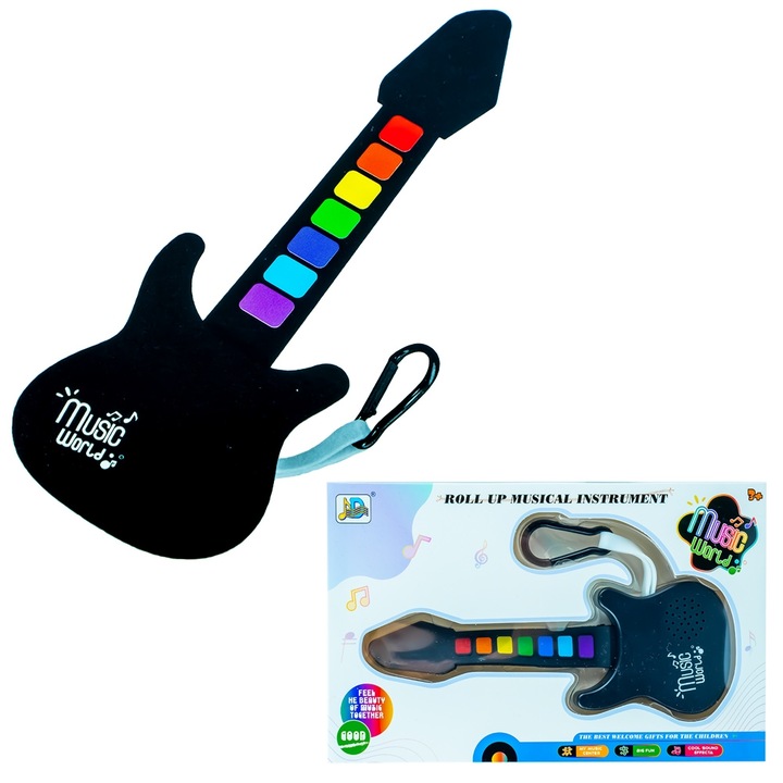 Gitár, dobokkal gyerekeknek