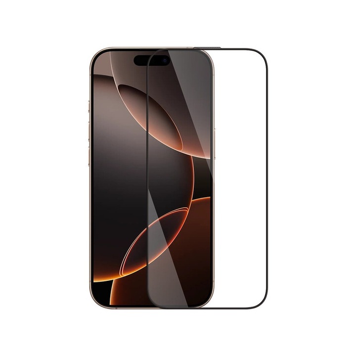 Telefon védőfólia, Iphone 16 Pro Max, HD edzett üveg, 0,3mm, 9H