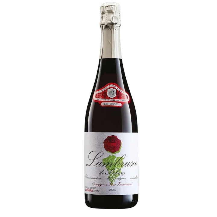 Omaggio a Gino Friedmann, Lambrusco di Sorbara DOC, Vin Spumant, Rosu, Brut, Italia, 0.75 L