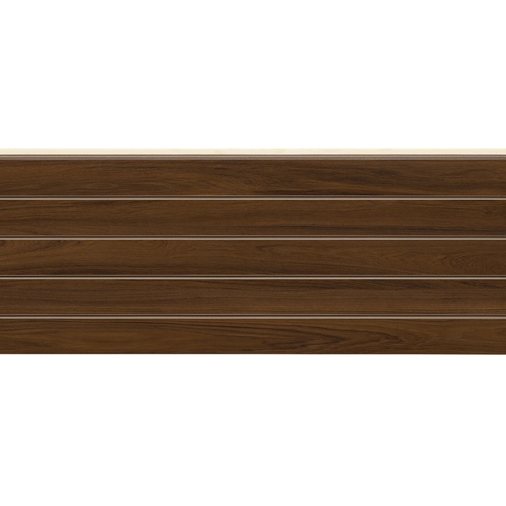 Декоративна чиния от полистирол, имитация на дърво, 120 х 50 х 2 см, 927-506