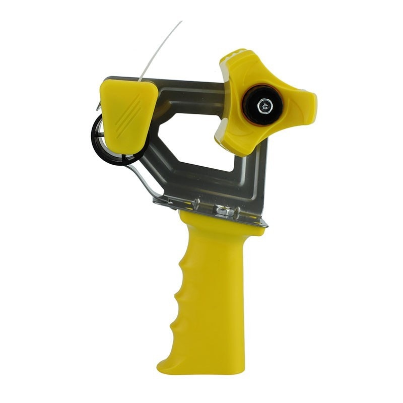 Dispenser pentru aplicat banda adeziva de 55 mm, galben, ARK