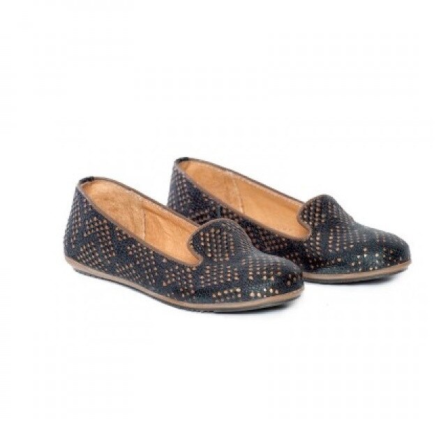 Balerini piele copii Amia negru Pj Shoes, marimea 27