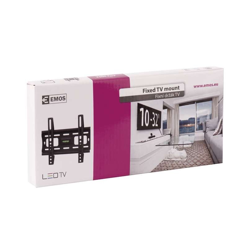Suport TV de perete, fix, ecrane intre 10 si 32 inch, max.35Kg, EMOS