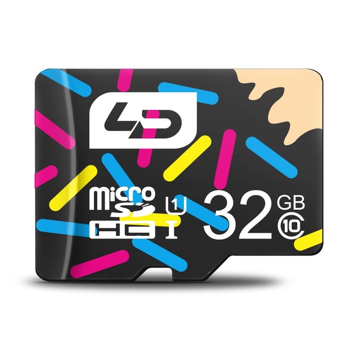 microSD 3.0 kártya, LD, 32 GB kapacitás, 10-es sebességosztály, UHS, TF adapterrel