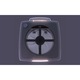 Ventilator de acoperis rulota, camper, Berger Plus Fan, 12 V, 40 x 40 cm, BERGER