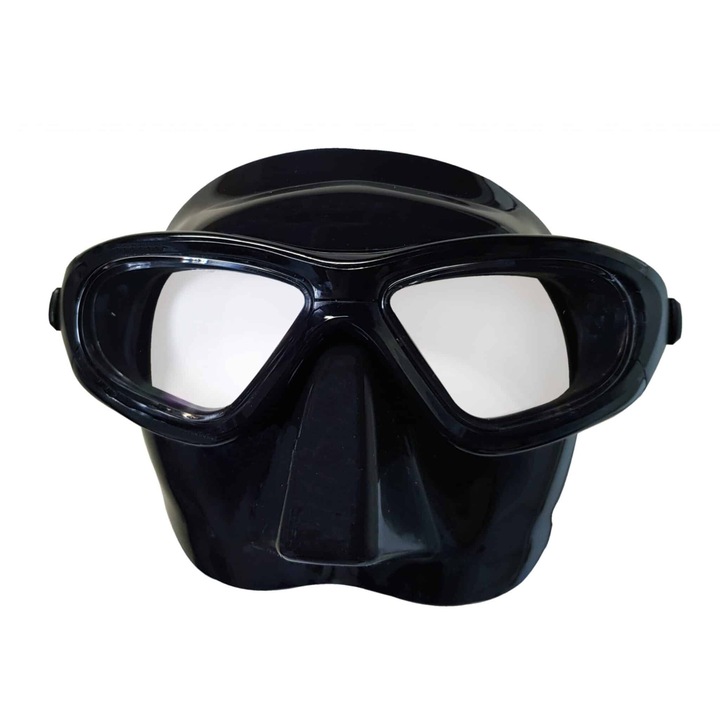 Маска за свободно гмуркане, Силиконова, подводен риболов, гмуркане, очила Imersion Fantom Pool черни
