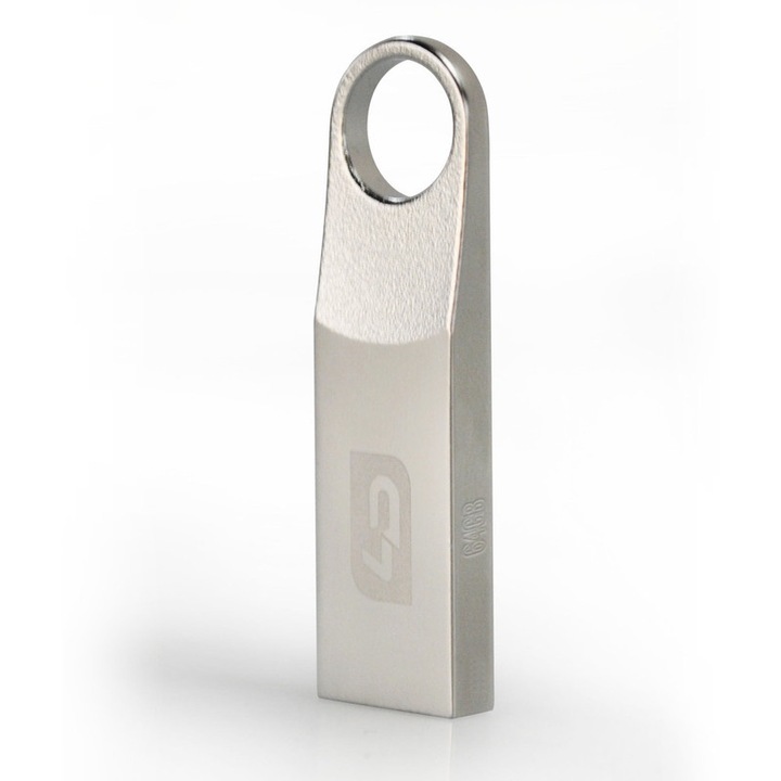 Stick Memorie USB, Memorie USB, 64GB, USB 2.0, impermeabila, argintie