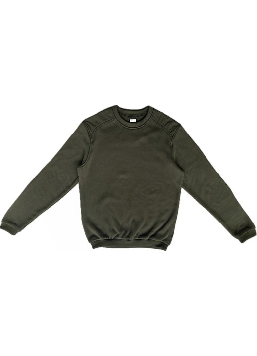 Bluza barbati, casual, verde inchis, marimea XL, 100% bumbac, 50x116x73cm