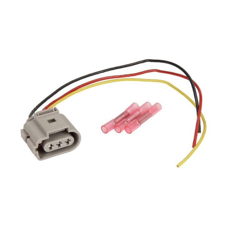 Set reparatie cablu cu 3 pini, 250 mm compatibil cu Audi A1, A2, A3, A4 B5, A4 B6, A4 B7, A6 Allroad C6, A6 C4, A6 C5, A6 C6, A8 D2, A8 D3, Allroad C5, Q7, Tt