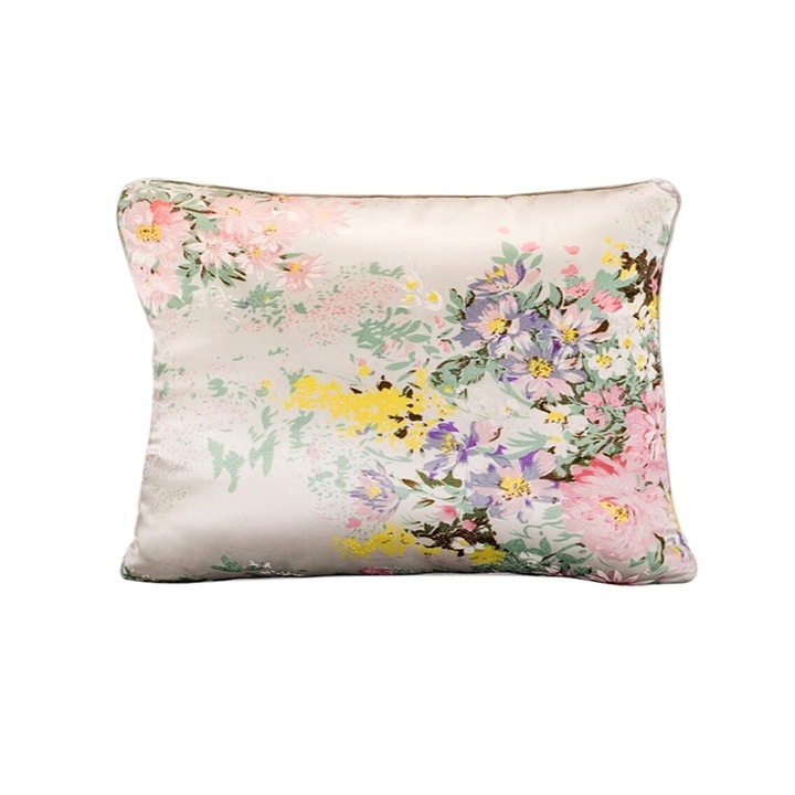 Fete de perna, Malbery, 100% matase naturala de dud de clasa A, Cu model, 50 x 70cm, Summer Garden