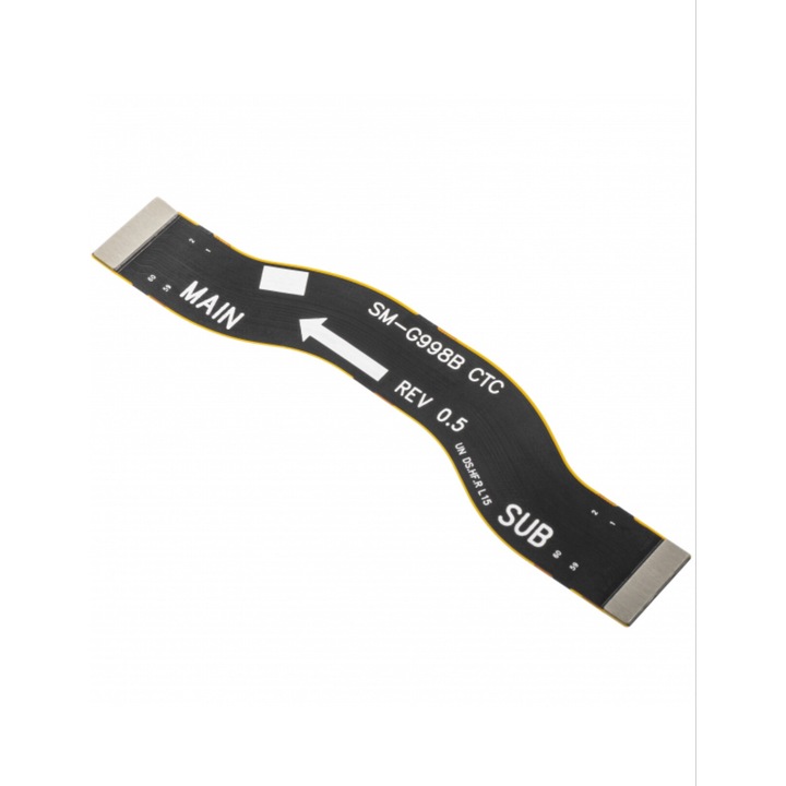 Banda Flex pentru Samsung Galaxy S21 Ultra 5G G998, Flex principal PBA-subPBA, Blister