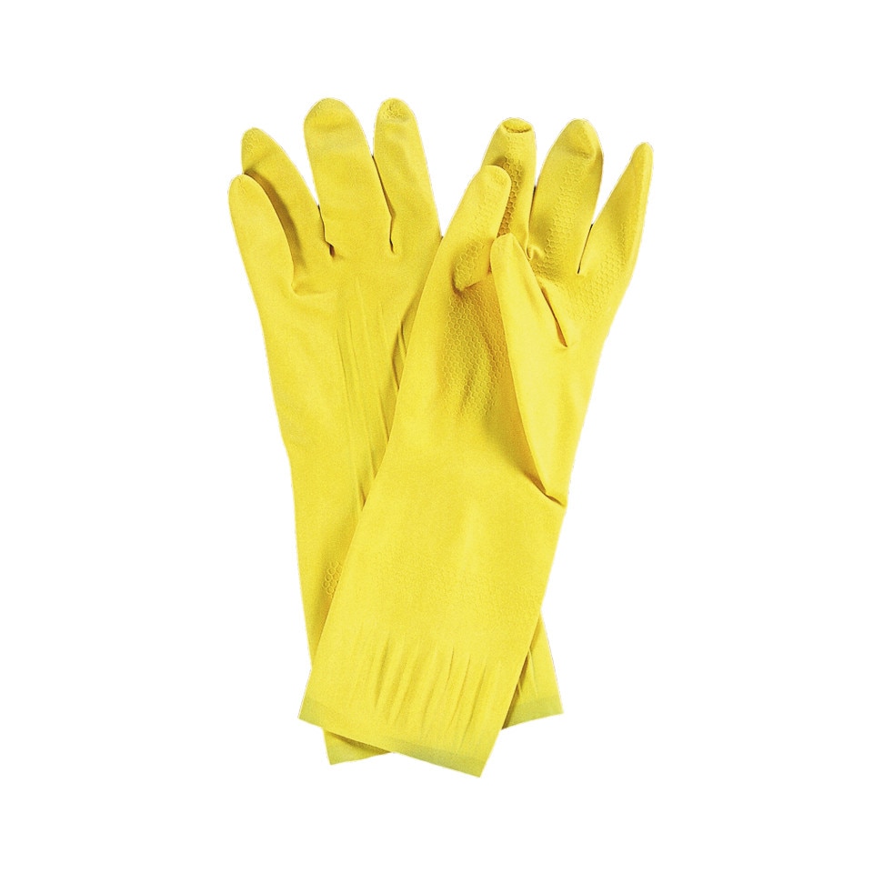 Manusi latex pentru menaj, set 12 perechi, M