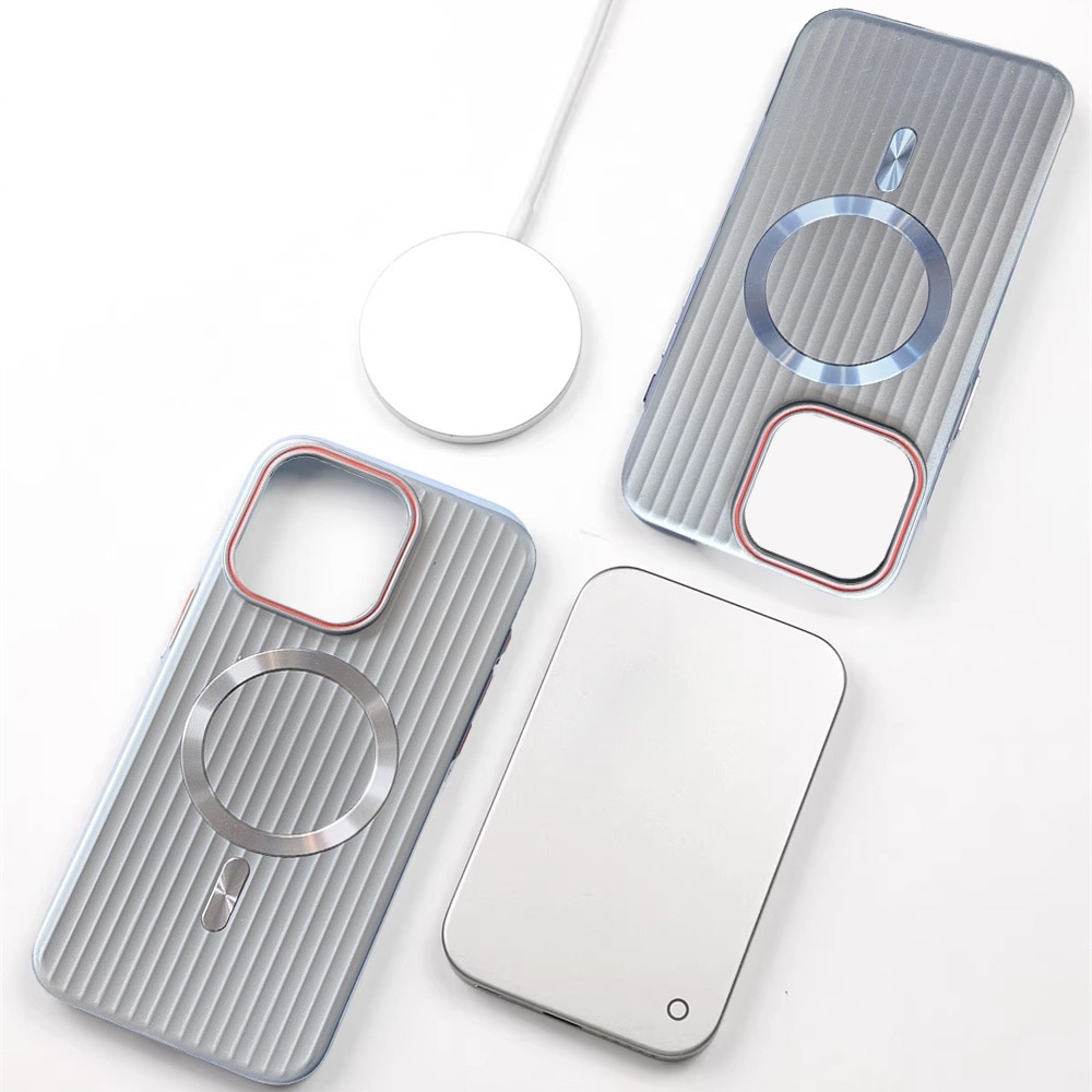 Husa GripGuard pentru Apple iPhone 16 Pro Max, Finisaj Mat Metalizat, Incarcare de tip MagSafe, Policarbonat, Aderenta, Anti-Alunecare, Anti-Amprente, Ultra-Subtire, Protectie Anti-Soc, Protectie Margini, Ivory