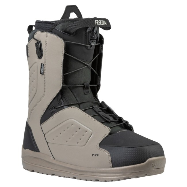 Boots snowboard pentru barbati, Salomon, Faction BOA, Negru