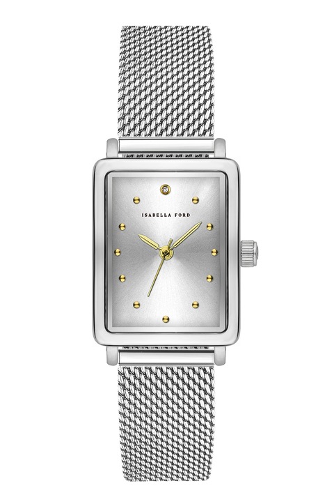 Isabella Ford, Ceas decorat cu un diamant, Argintiu