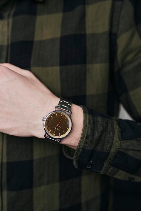 Philipp Blanc, Ceas quartz unisex de otel inoxidabil Vevey, Argintiu
