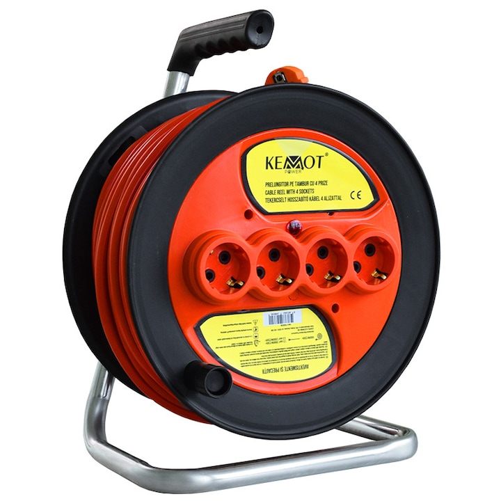 Tambur Prelungitor Electric Kemot 20M 3x2.5MM