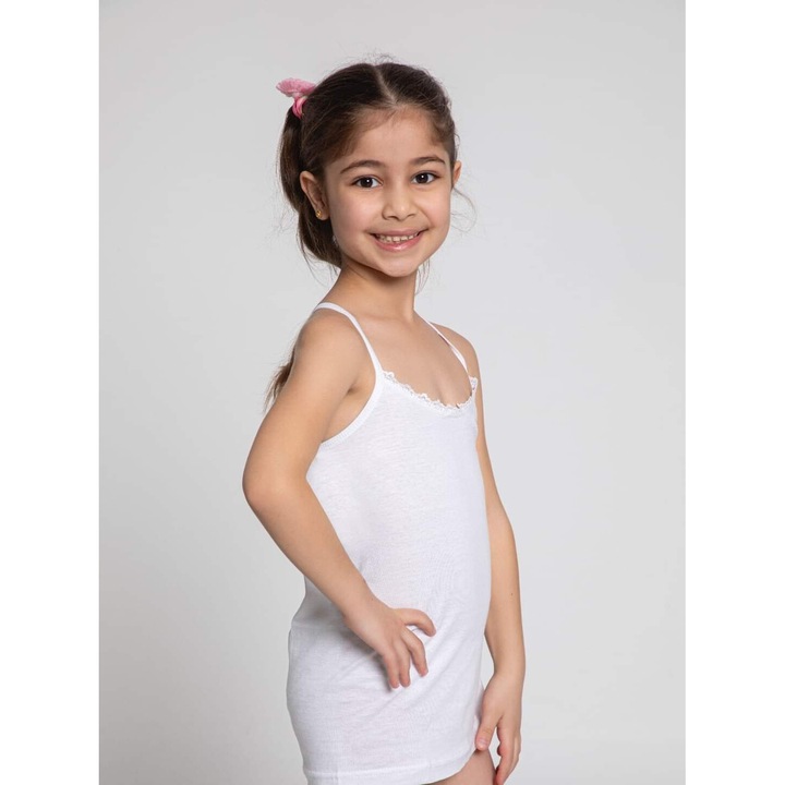 Комплект потник 3 части бял, Бял