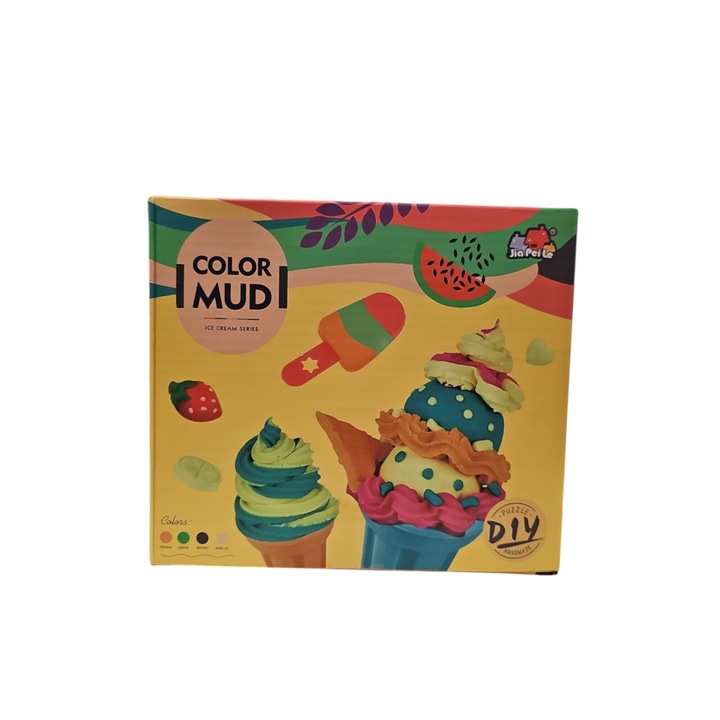 Set de joaca creativ Plastilina Modelatoare, Ice Cream