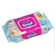 Мокри кърпички Angels Baby, 5 опаковки x 72, 360 бр., големи 16x19 см, ултракомпактни