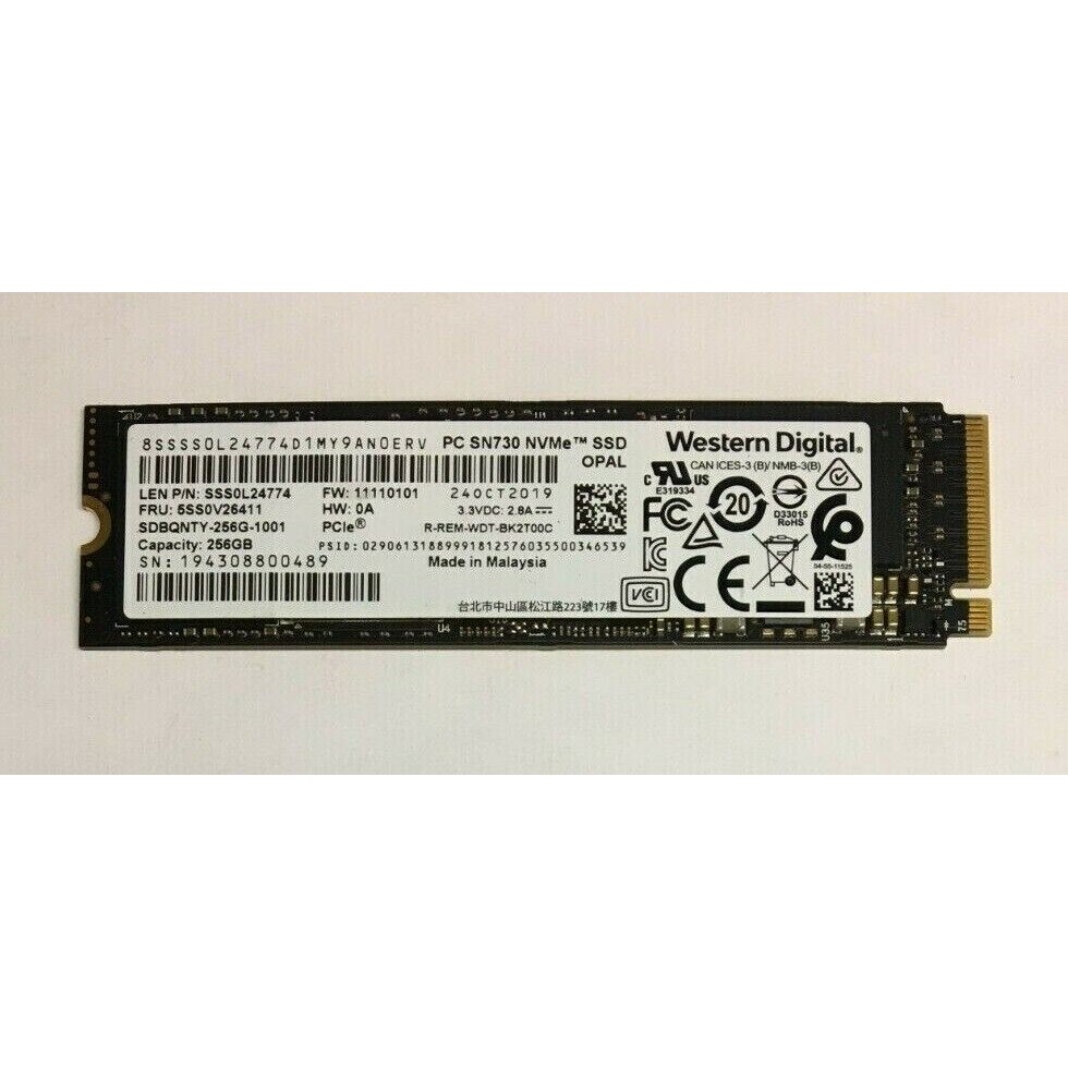 Western Digital SN730 256GB SSD 3枚組 Amazon | Western Digital CUK WD SN730 (SDBPNTY-256G) 256GB M.2