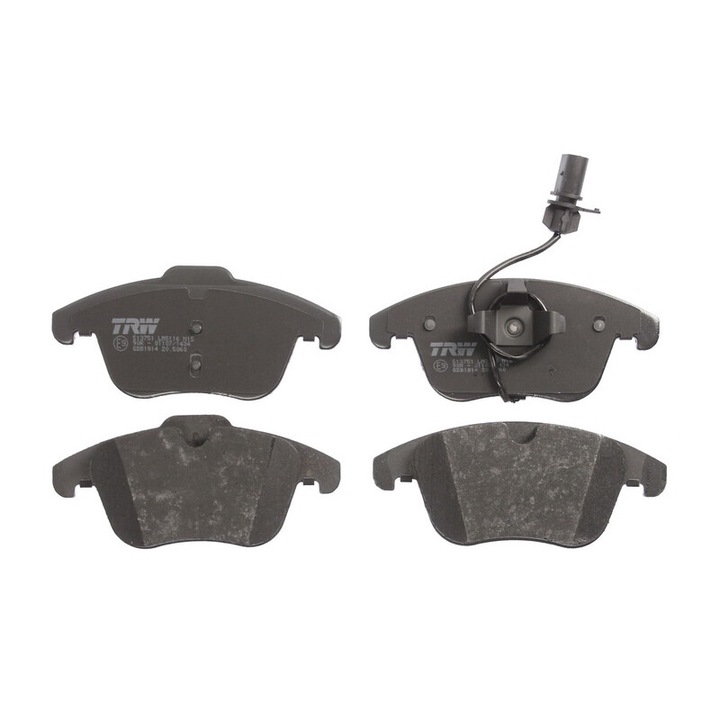 Комплект спирачни накладки, предни, TRW съвместими с Audi A4 Allroad B8, A4 B8, A5
