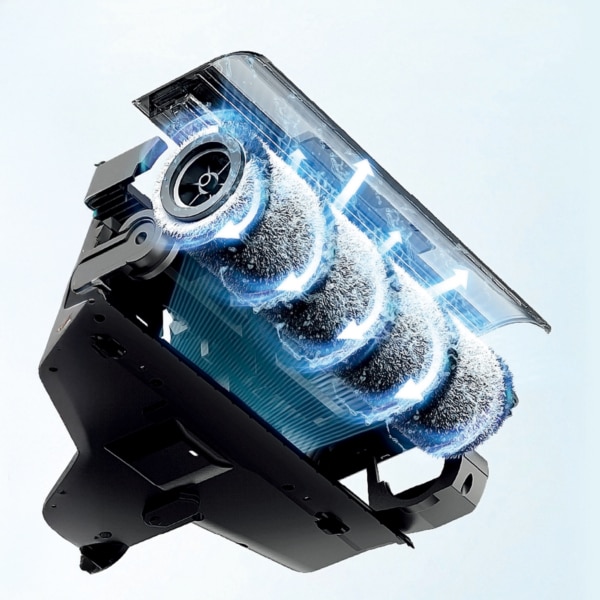 Aspirator multifunctional vertical fara fir Samus Smart Cleaner Pro, 230W, Afisaj LED cu functii, 2 trepte de putere (Standard / Max), Putere de aspirare ≤ 13000 pa (35 W), Gri