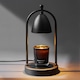 Lampa electrica pentru incalzirea lumanarilor cu timer, OVERTANG, 2 becuri halogen, metal, neagra