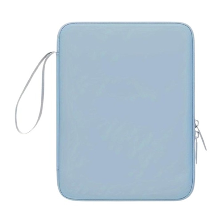 Geanta tableta, 12.9 inch, protectie soc, albastru