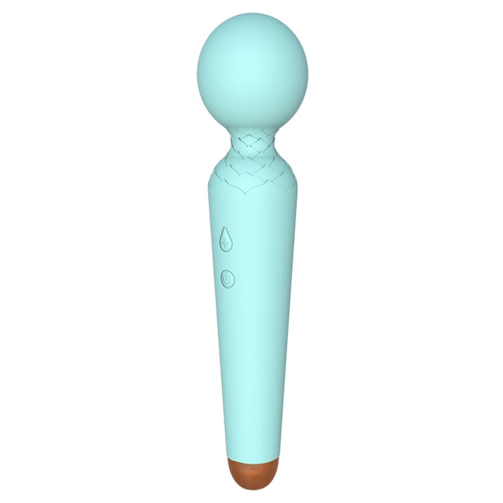 Масажор B - серия Magic, 10 скорости, силикон, ABS, водоустойчив, 19.5см, комплект с USB кабел