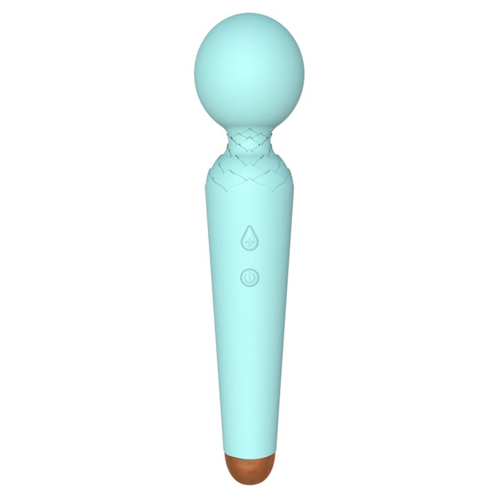 Boss sorozat, vibrátorok, Power Wand USB újratölthető stimulátor - 10 funkció, vízálló, ergonómikus, erőteljes vibráció, ideális masszázshoz és előjátékhoz