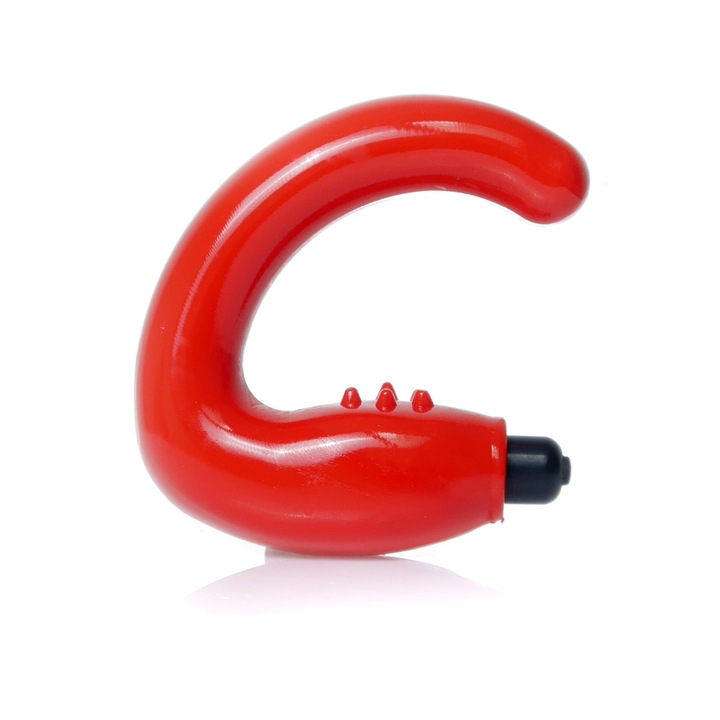 Boss sorozat, Vibrátorok, Anális Stimulátor Fantasy Red - Prosztata masszírozó 1 vibrációs üzemmóddal, intenzív prosztata masszázs, ergonomikus forma, sorozat