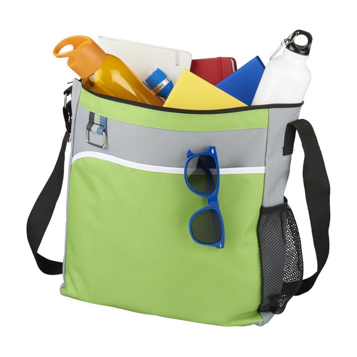 Válltáska - Kalmar - válltáska, lime / szürke