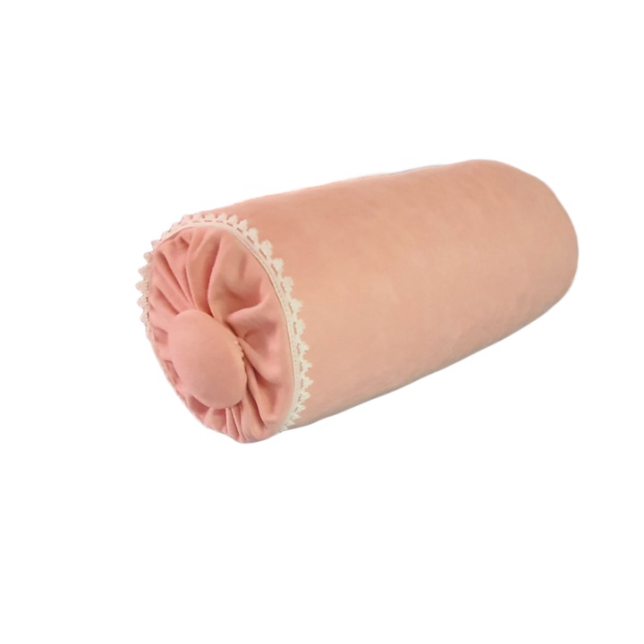 Perne decorative, model T0398, 30% bumbac, 70% poliester, 46x16cm, multicolor