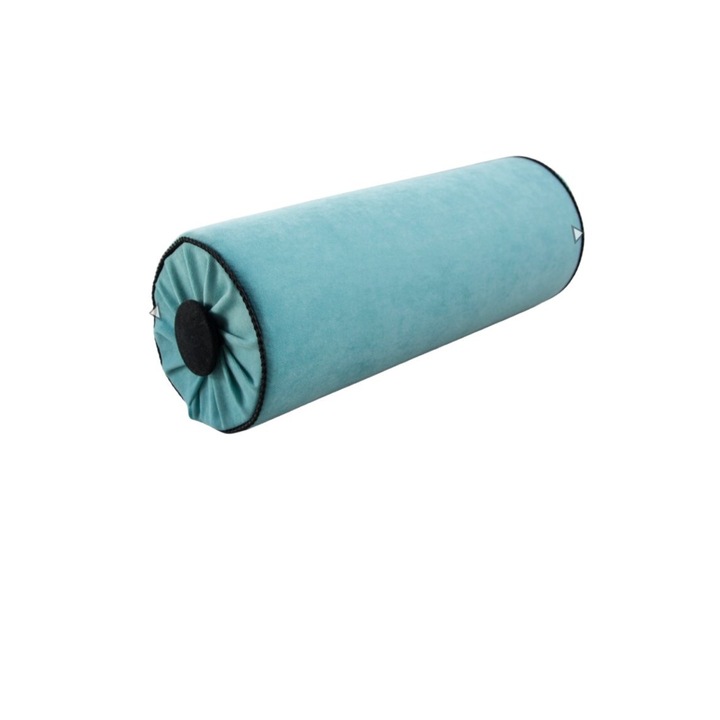 Perna decorativa, 41x16cm, material catifea, multicolor, set