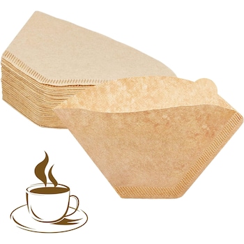 Filtru de cafea, Caltucus Core®, 100 bucati, dimensiune 01, hartie naturala, 1-2 cani, design conic