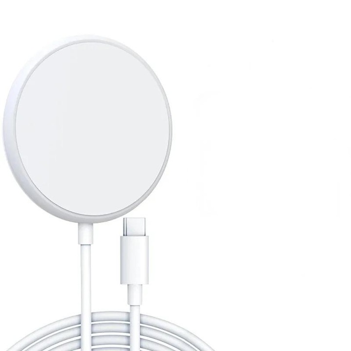 MagSafe 15 W vezeték nélküli töltő, meleg fehér, iPhone és AirPods Pro készülékekhez, készlet 1 m-es USB-C kábellel