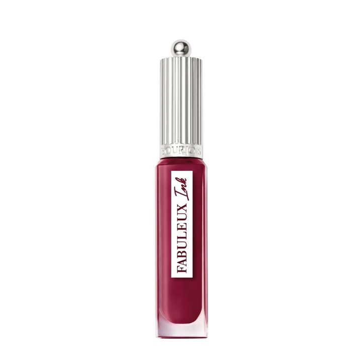 Ruj lichid Bourjois Fabuleux Ink Laquer - 07 - Raisin to Live, 3,5 ml