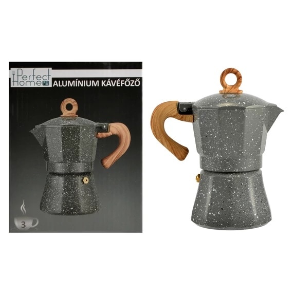 Cafetiera Clasica cu Presiune pentru 3 Persoane Design Elegant si Modern