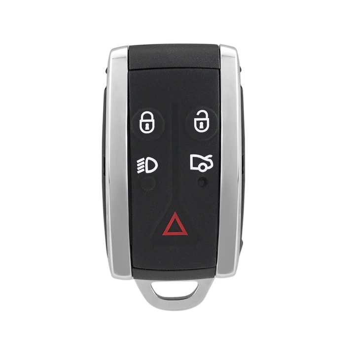 Carcasa Cheie Auto pentru Jaguar XF XJ XKR XK XFR X-Type S-Type 5 Butoane + Lama Negru 200 2008 2009 2010 2011 2012