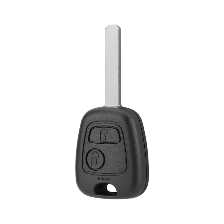 Carcasa Cheie Auto pentru Toyota Aygo Peugeot Citroen 2 Butoane + VA2 Lama 107 207 307 C1 C2 C3 C5 XSARA Picasso