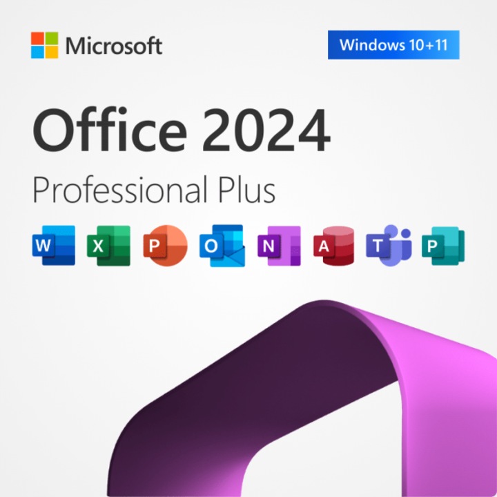 Microsoft Office 2024 Pro Plus licenc, állandó licenc