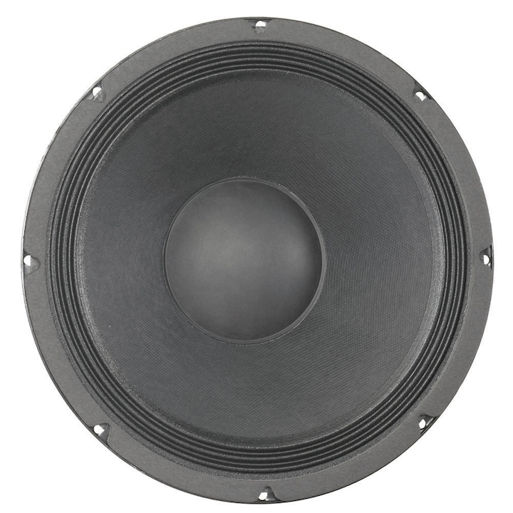 15 hüvelyk (40 cm) átmérőjű hangszóró, tiszta hang, 200 W teljesítmény, 4 Ohm impedancia