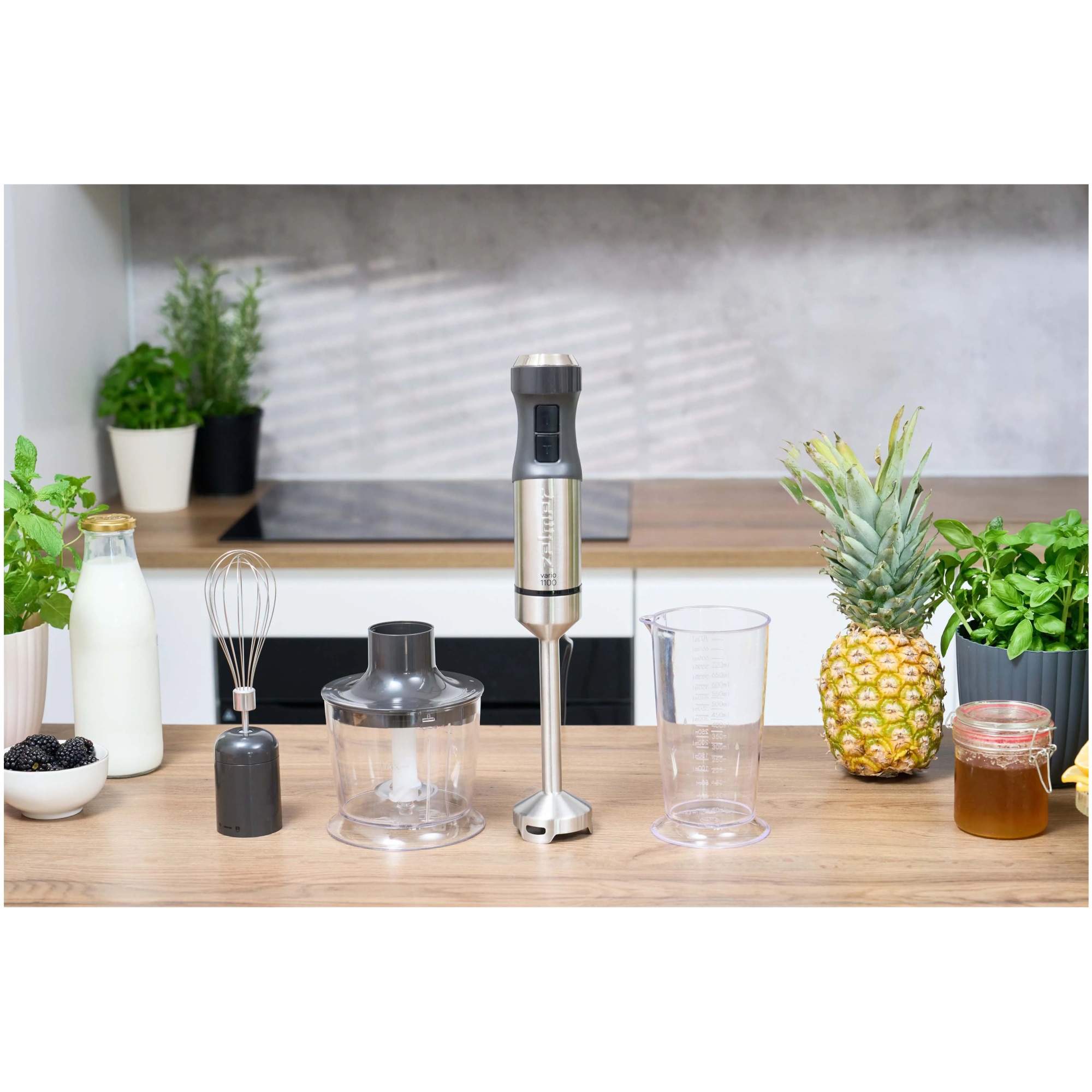 Zelmer Vario Blender ZHB4530 1100W Chopper Whisk atasament - eMAG.ro