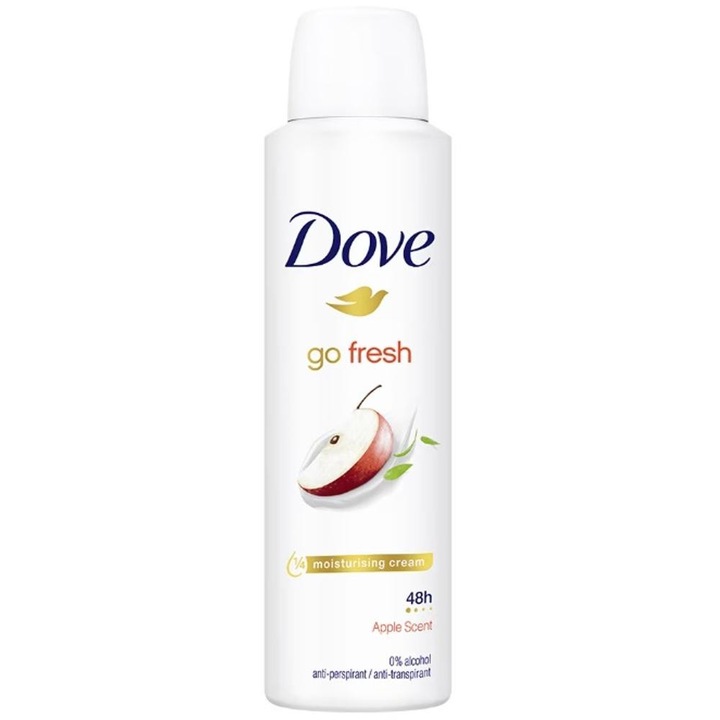 Set 3 x Deodorant Spray Dove Gentle Care Apple 48h, 150 ml
