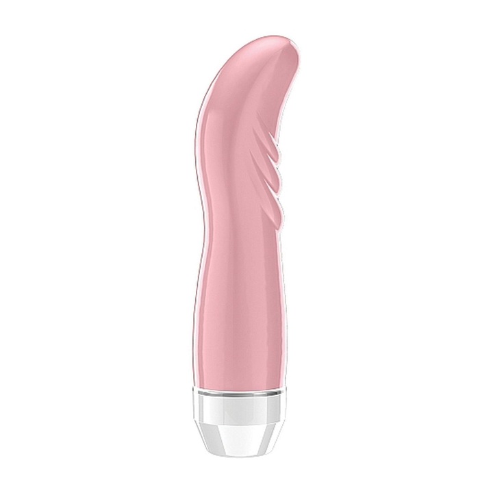 Boss Series- Pink, Vibrator pentru Punct G, Silentios, Rezistent la apa, Intensifica Placerea, Lo