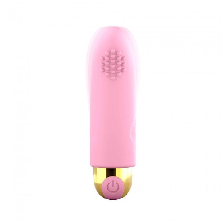 Love to Love TOUCH ME - BABY PINK, Vibrator pentru Punct G, Silentios, Rezistent la apa
