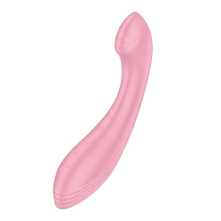 Вибратор Satisfyer G-Force, Стимулация на G-точка, 50 комбинации от вибрации, Розов, Водоустойчивост IPX7